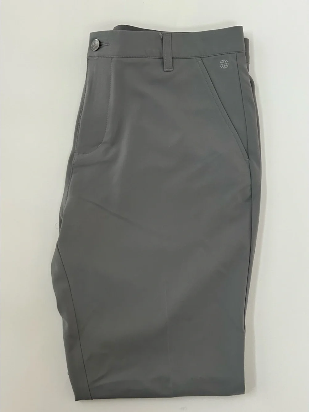 adidas Men's Gray Athletic Pants